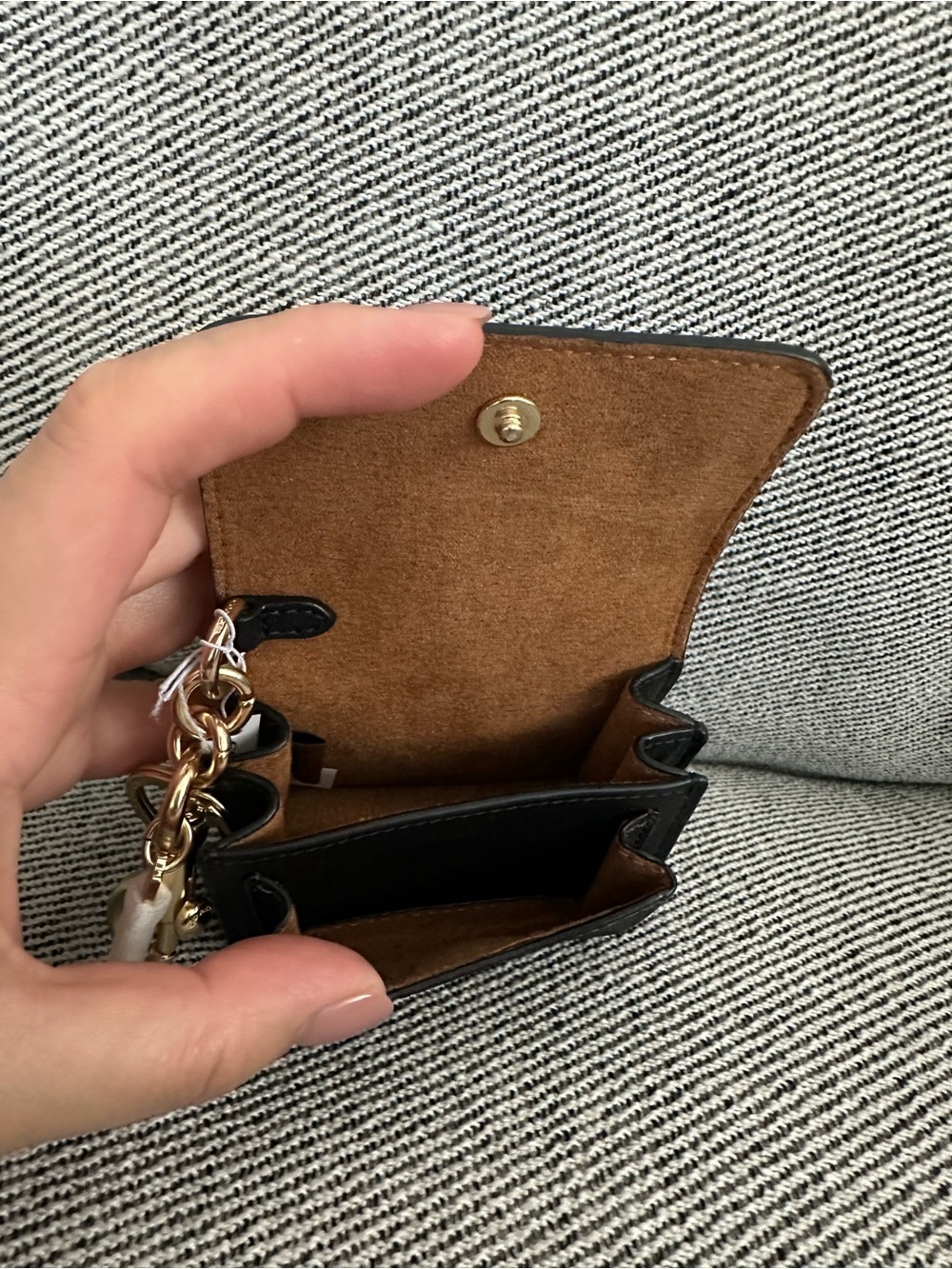 Coach Mini Klare Bag Charm In Signature Canvas CBK69 NWT - Picture 6 of 8
